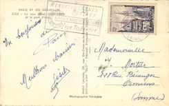 CPA Paris et ses Merveilles la Tour Eiffel 1887 1889 et le Pont d'Iena