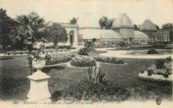 CPA Rennes Le Jardin des Plantes Les Serres 