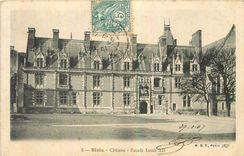 CPA Blois Chateau Facade Louis XII 