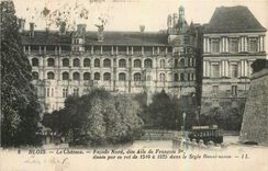 CPA Blois le Chateau facade nord dite Aile de Francois 1er 