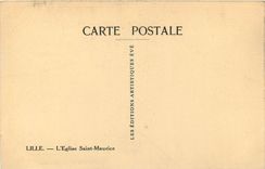 CPA Lille L'Eglise Saint Maurice 