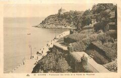 CPA Dinard Promenade des Alties et la Pointe du Moulinet 