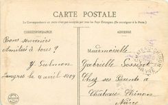 CPA Joyeuses Paques Enfant