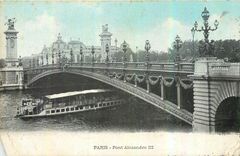 CPA Paris Pont Alexandre III 
