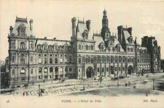 CPA Paris L'Hotel de Ville 