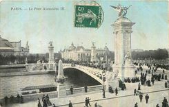 CPA Paris Le Pont Alexandre III 