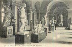CPA Paris Musee du Louvre La Salle de la Melpomene 