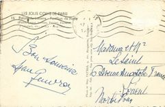 CPA Les Jolis Coins de Paris Palais du Louvre Pavillon de Flore