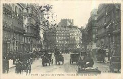 CPA Paris Avenue de l'Opera Grand Hotel du Louvre 
