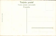 CPA Bullfight of Toros Una caida Al descubierdo (bull bullfight)