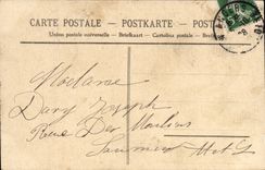 Angers CPA Places Rallying the post office (chart toilee little running)