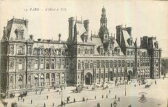 CPA Paris l'Hotel de Ville 