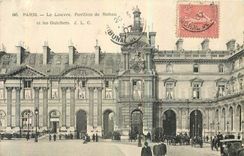 CPA Paris le Louvre Pavillon de Rohan et les Guichets 