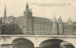 CPA Paris la Conciergerie et le Pont au Change 