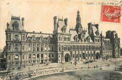 CPA Paris l'Hotel de Ville 