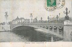 CPA Paris Pont Alexandre III 
