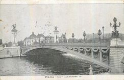 CPA Paris Pont Alexandre III 