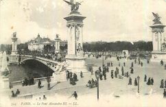 CPA Paris le Pont Alexandre III 