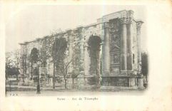 CPA Reims arc de Triomphe 