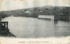 CPA Epernay Vue du Chateau de Pekin 