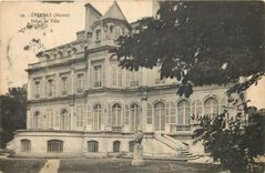 CPA Epernay Marne Hotel de Ville 