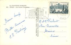 CPA La Provence romaine nimes les Arenes Romaines