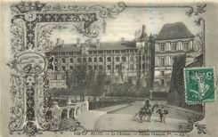 CPA Blois Le Chateau Facade Francois I 