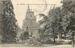 CPA Blois Eglise St Vincent de Paullet Place Victor Hugo 