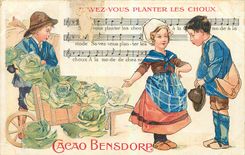 CPA Cacao Bensdorp Enfants