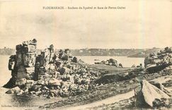 CPA Ploumanach Rochers du Squevel et Anse de Perros Guirec 