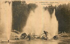CPA Versailles Grandes eaux Le Char d'Apollon 