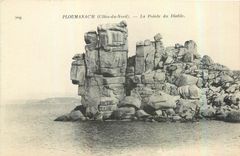 CPA Ploumanac'h Cotes du Nord la pointe du diable 