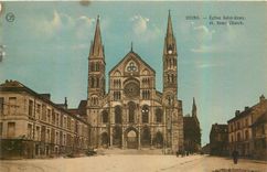 CPA Reims Eglise Saint Remy 