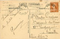 CPA Reims Eglise Saint Remy 