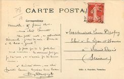 CPA Versailles Bassin de Saturne ou de l'Hiver par Girardon