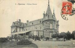 CPA Epernay Chateau Mercier 