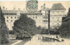 CPA Blois Le Chateau Facade Francois I 