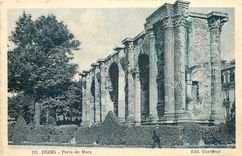 CPA Reims Porte de Mars 