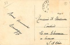 CPA Reims Porte de Mars 