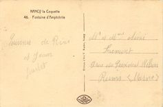 CPA Nancy la Coqiette Fontaine d'Anohitrite