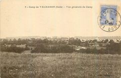 CPA Camp du Valdahon Doubs Vu generale du Camp 
