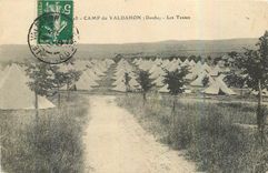 CPA Camp du Valdahon Doubs Les Tentes 