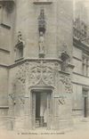 CPA Musee de Cluny La Porte de la Tourelle 