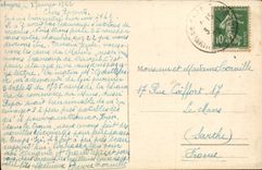 Angers CPA Boulevard of the Foch marshal