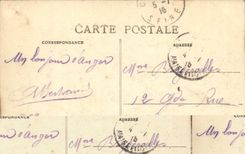 Angers CPA the garden of the Mall in summer