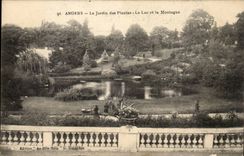 Angers CPA Botanical garden the lake and the mountain