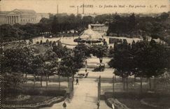 Angers CPA View the Garden of the Mall