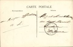 Angers CPA panorama on the plain and the Garden of the Mall