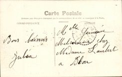 Angers CPA Entering of the castle