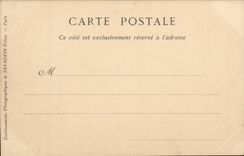 Angers CPA the castle View